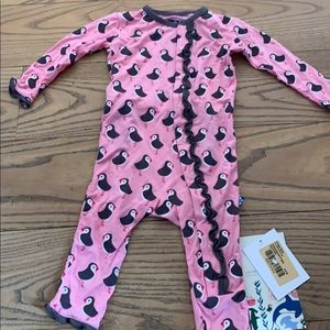 Kickee Pants Lotus Puffin Onesie